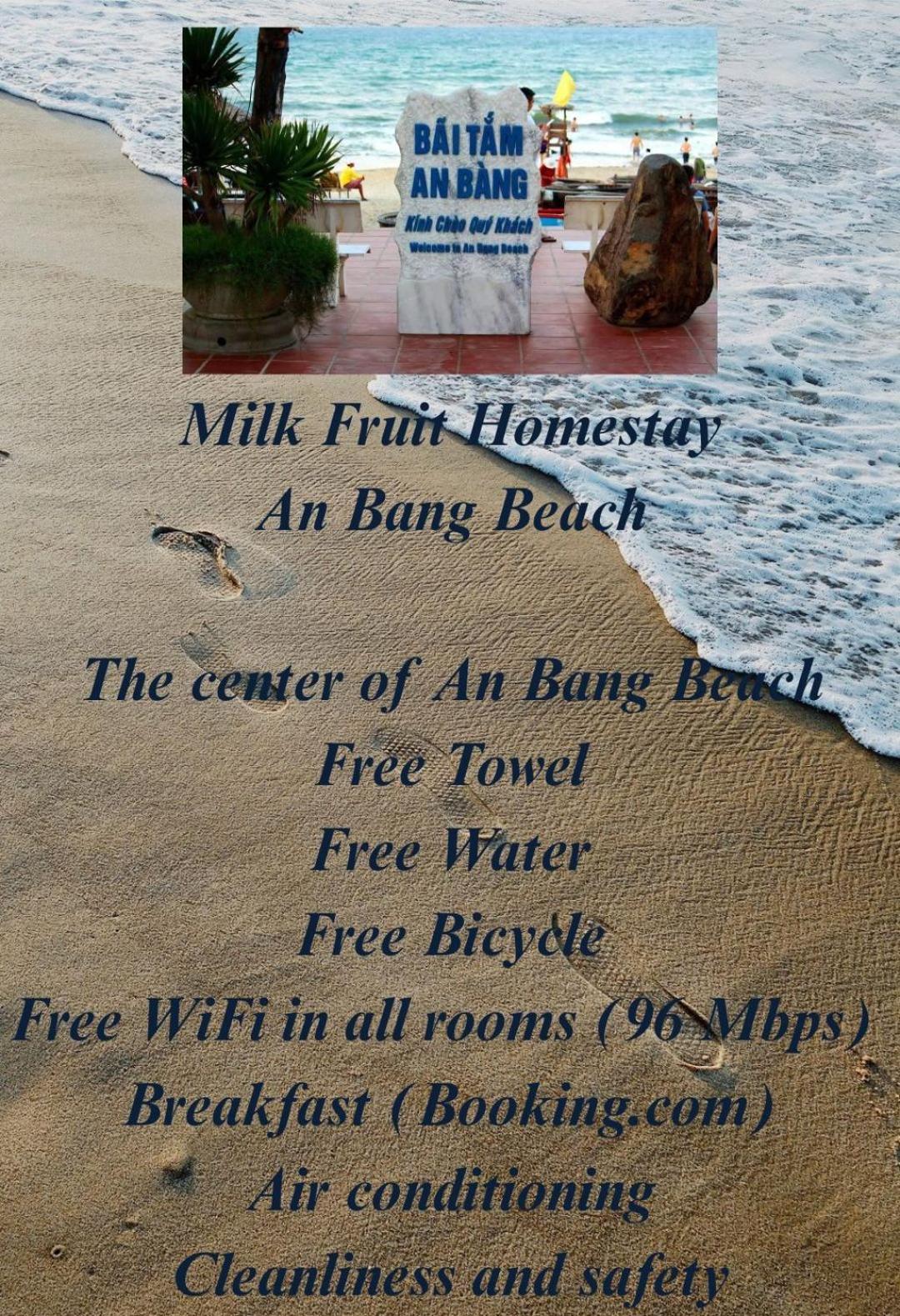 Milk Fruit Homestay - An Bang Beach Hoi An Exterior foto